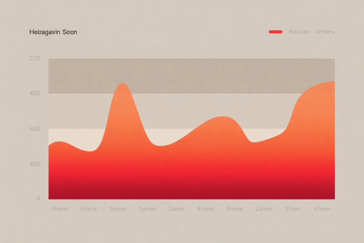 冷热分布示意图